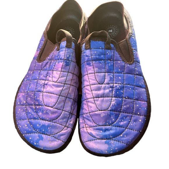 Merrell Men's Hut Moc Night Quilted Nylon Sky Slip-Ons J003711,Preowned size 9 - Picture 4 of 8